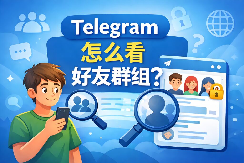 怎么查看Telegram好友群组？-电报中文官网 - 纸飞机中文资讯网