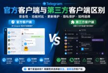 Telegram 第三方客户端安全吗？长期使用风险与官方版本差异解析-电报中文官网 - 纸飞机中文资讯网