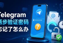 Telegram 忘记两步验证密码怎么办?官方恢复方法详解-电报中文官网 - 纸飞机中文资讯网